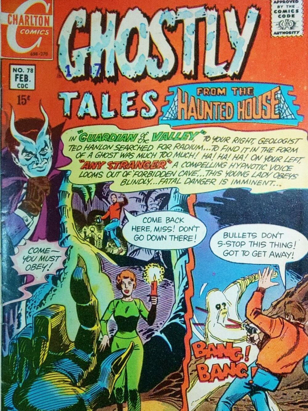 Vintage Copy of "Ghostly Tales" Volume 4 Issue #78